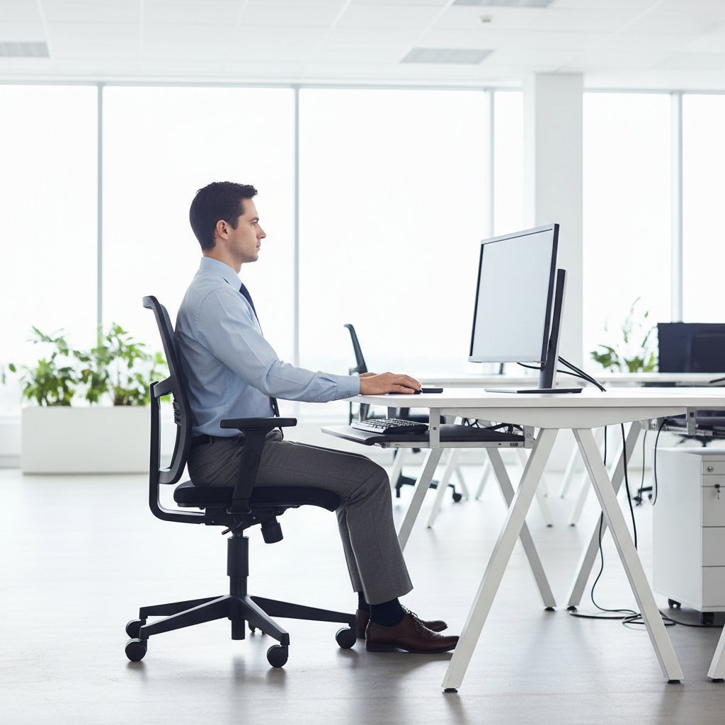 Office desk cable management