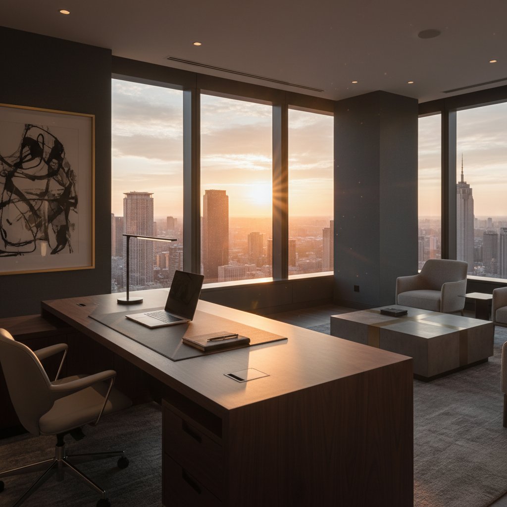 Tech startup office desks in Shoreditch